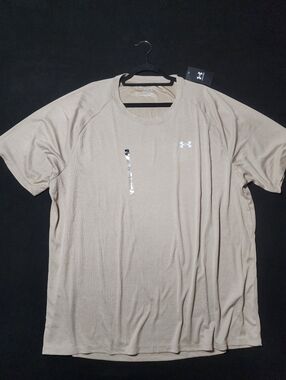 Under Armour UA Tech Textured Short Sleeve Shirt Big Tall Casual Breathable